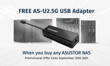 FREE AS-U2.5G USB Adapter **offer has now ended***