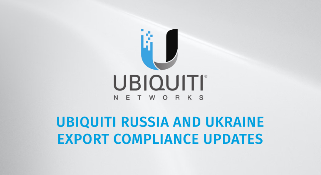 UPDATE: Russia/Ukraine Ubiquiti Statement