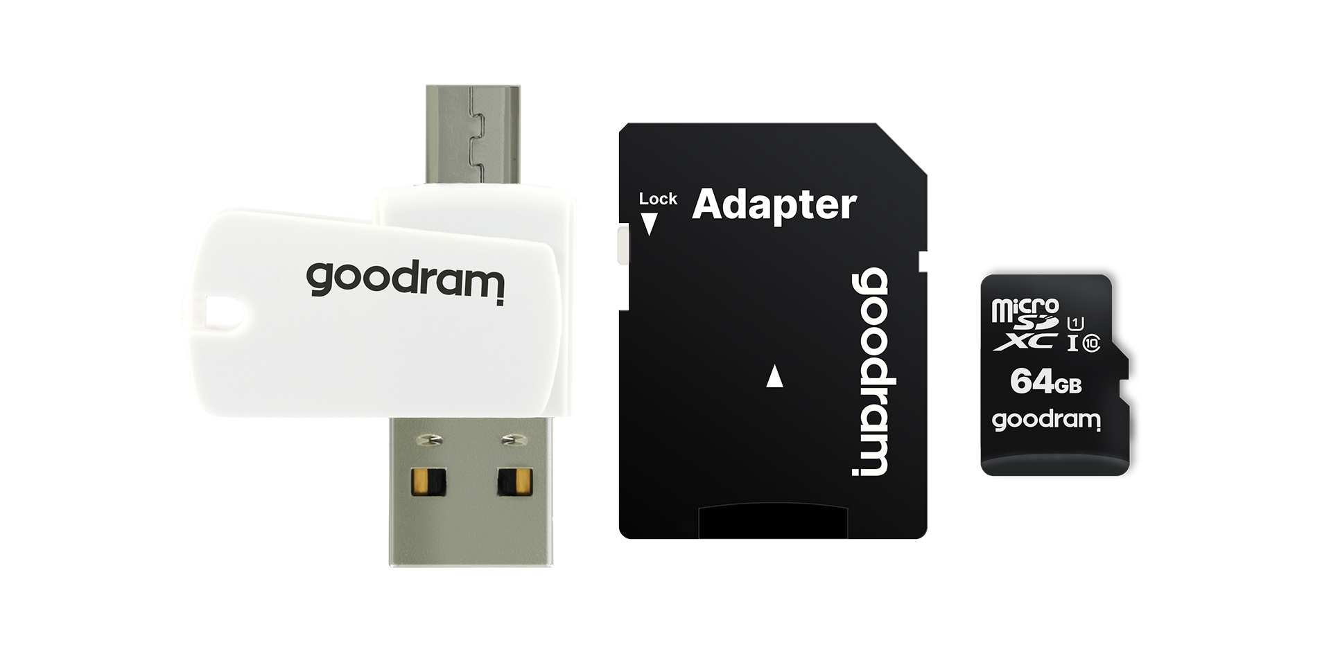 All in One 64GB MICRO CARD + card reader