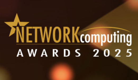 Intec celebrates win at the 2025  Network Computing Awards